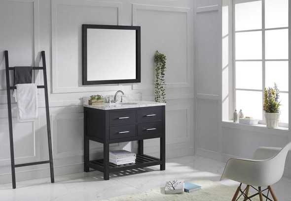lavatory cabinet design Virtu Bathroom Vanity Set Dark Transitional