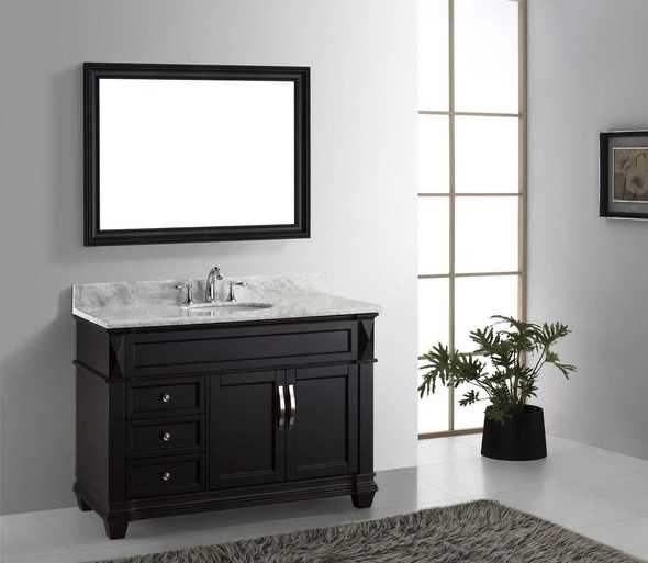 oak bathroom vanity 30 inch Virtu Bathroom Vanity Set Dark Transitional