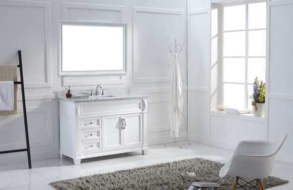 50 double sink vanity Virtu Bathroom Vanity Set Light Transitional