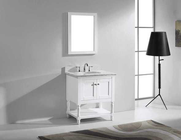 30 inch vanity with drawers Virtu Bathroom Vanity Set Light Transitional