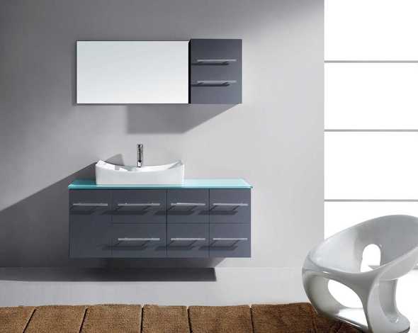 prefab bathroom cabinets Virtu Bathroom Vanity Set Medium Modern