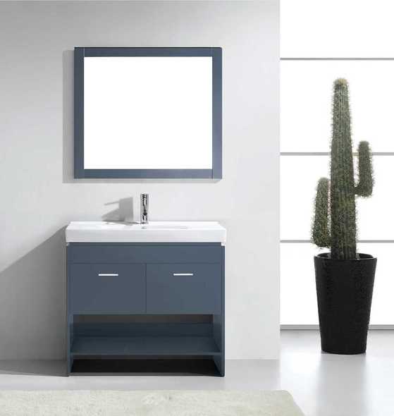 40 inch vanity top Virtu Bathroom Vanity Set Medium Modern