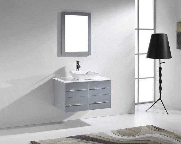 vanity cabinets Virtu Bathroom Vanity Set Medium Modern
