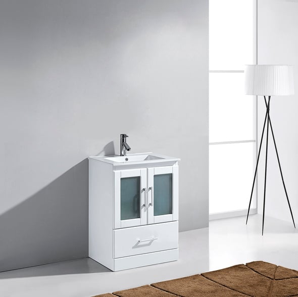 40 bathroom vanity with top Virtu Bathroom Vanity Set Light Modern
