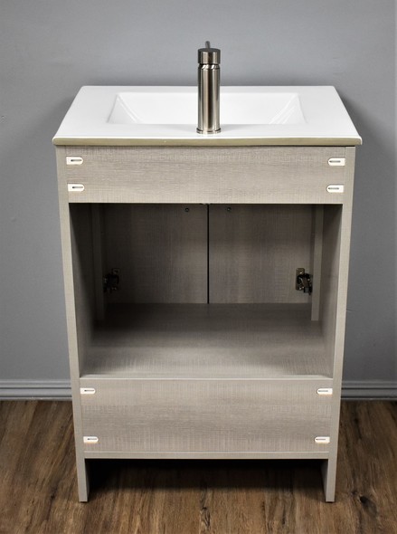 50 vanity Volpa Bathroom Vanities Weathered Grey Modern