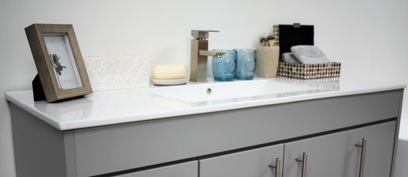 best bathroom vanities for small bathrooms Volpa Grey Modern