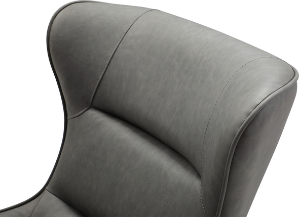 black lounge chair WhiteLine Occasional
