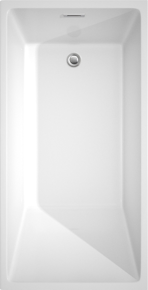 bathroom tub stopper Wyndham Freestanding Bathtub White