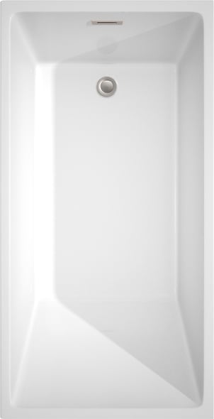 jacuzzi bathroom ideas Wyndham Freestanding Bathtub White