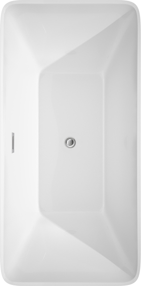 32 tub Wyndham Freestanding Bathtub White