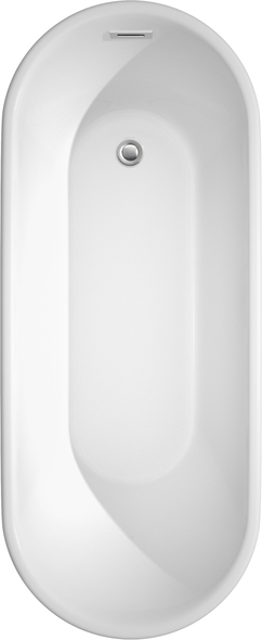 stand alone bathtub ideas Wyndham Freestanding Bathtub White