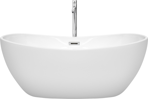 cheap tubs for sale Wyndham Freestanding Bathtub White