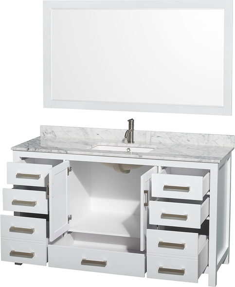 vanity sink and toilet set Wyndham Vanity Set White Modern