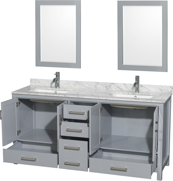 bathroom cabinet and vanity set Wyndham Vanity Set Gray Modern