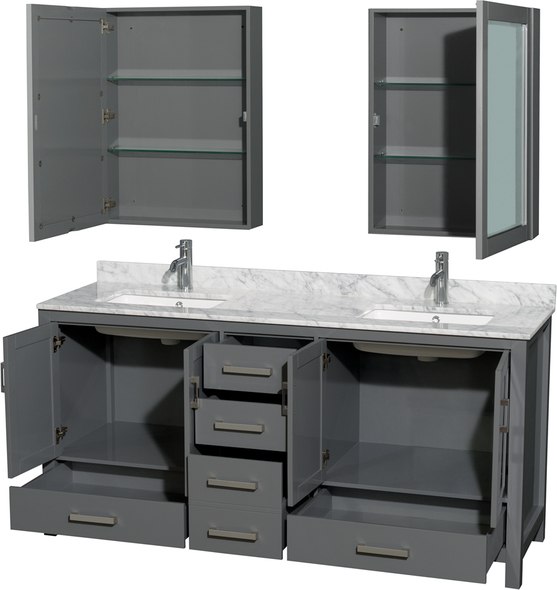 basin with cabinet price Wyndham Vanity Set Dark Gray Modern