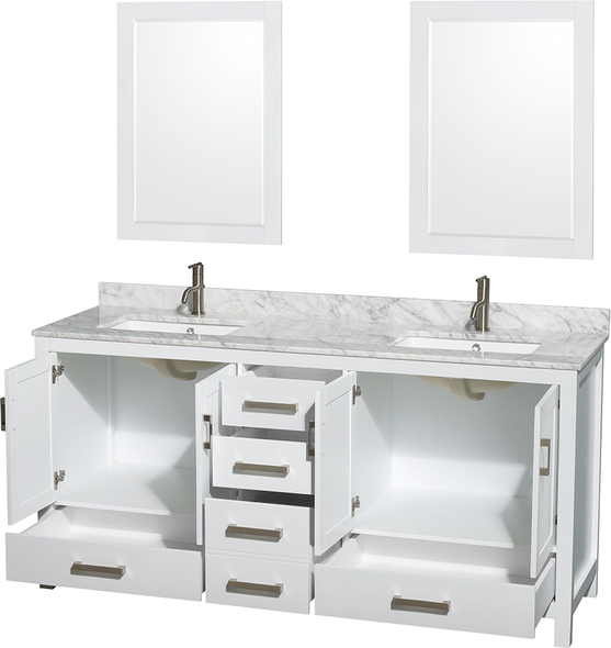 best free standing bathroom cabinets Wyndham Vanity Set White Modern