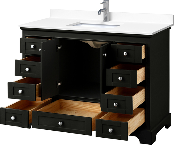 sink and cabinet Wyndham Vanity Set Espresso Modern