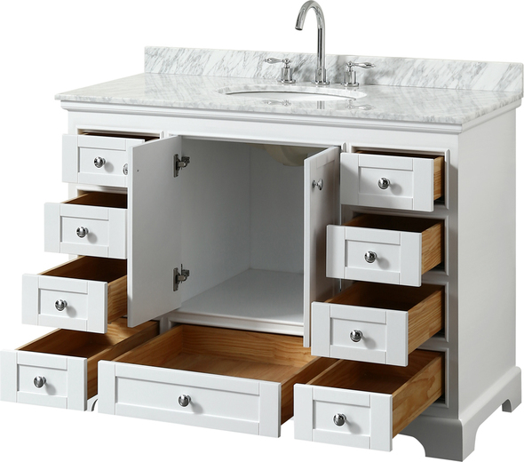 clearance vanity with sink Wyndham Vanity Set White Modern