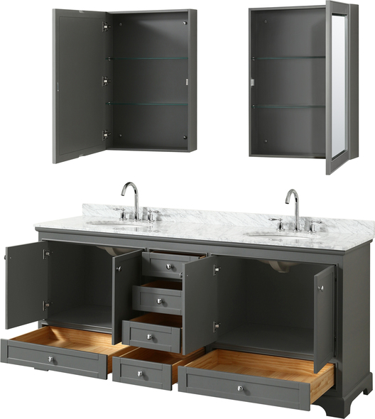 small counter top sink Wyndham Vanity Set Dark Gray Modern