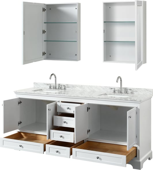 bathroom cabinet set Wyndham Vanity Set White Modern