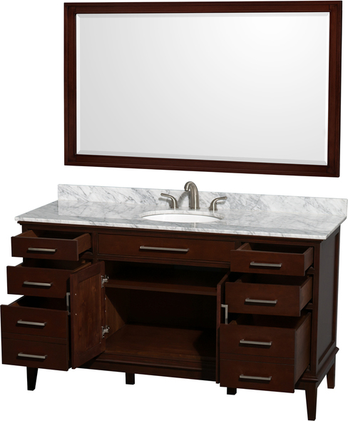 dark grey vanity bathroom ideas Wyndham Vanity Set Dark Chestnut Modern