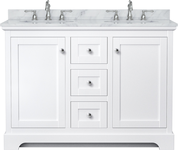 affordable bathroom vanities Wyndham Vanity Set White Modern