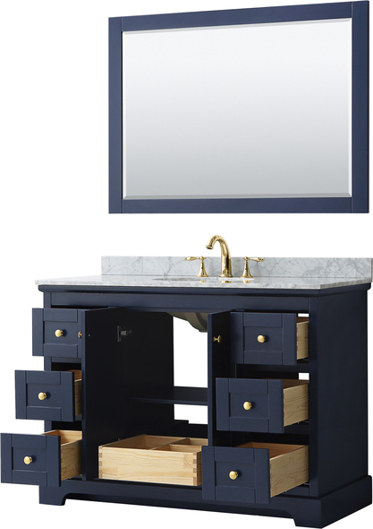 72 inch vanity cabinet Wyndham Vanity Set Dark Blue Modern