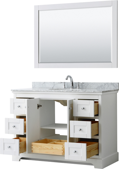 wood bathroom countertops ideas Wyndham Vanity Set White Modern