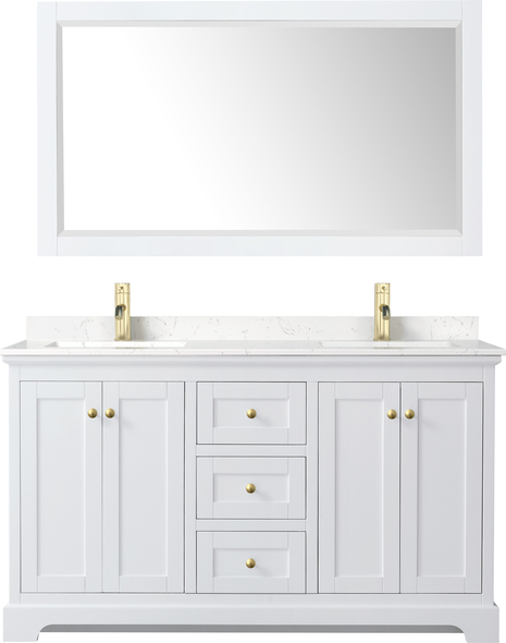 3 piece bathroom vanity set Wyndham Vanity Set White Modern