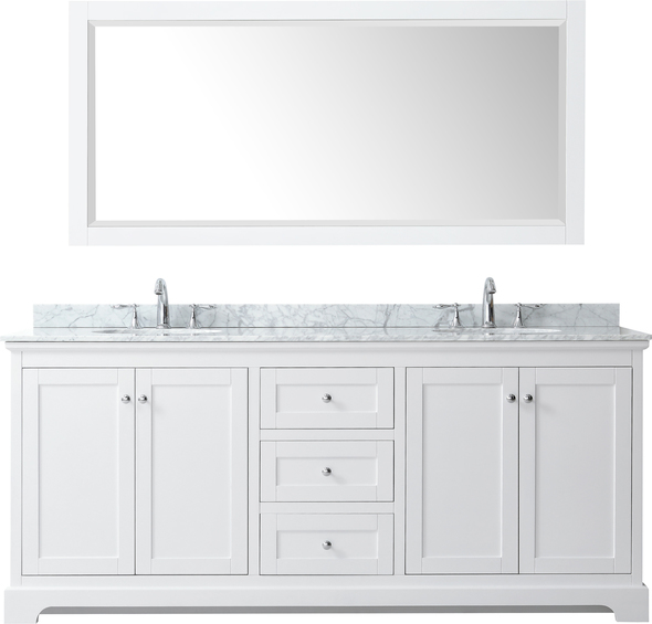 discount bathroom vanities with tops Wyndham Vanity Set White Modern