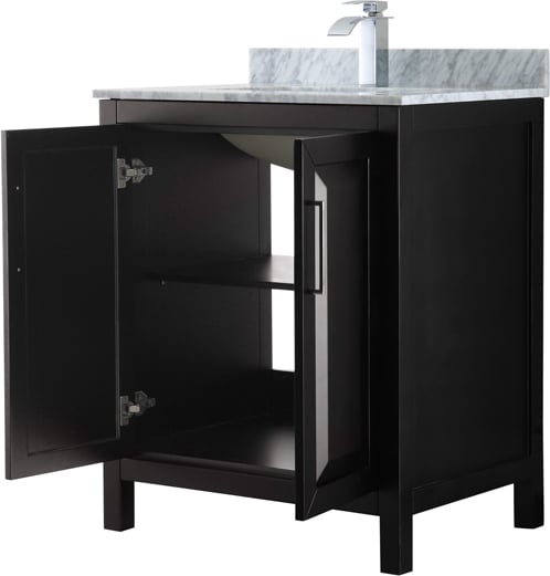 black bathroom vanity 60 inch Wyndham Vanity Set Espresso Modern