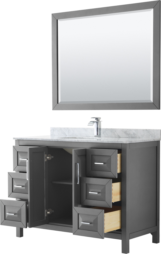 70 inch double sink vanity top Wyndham Vanity Set Dark Gray Modern