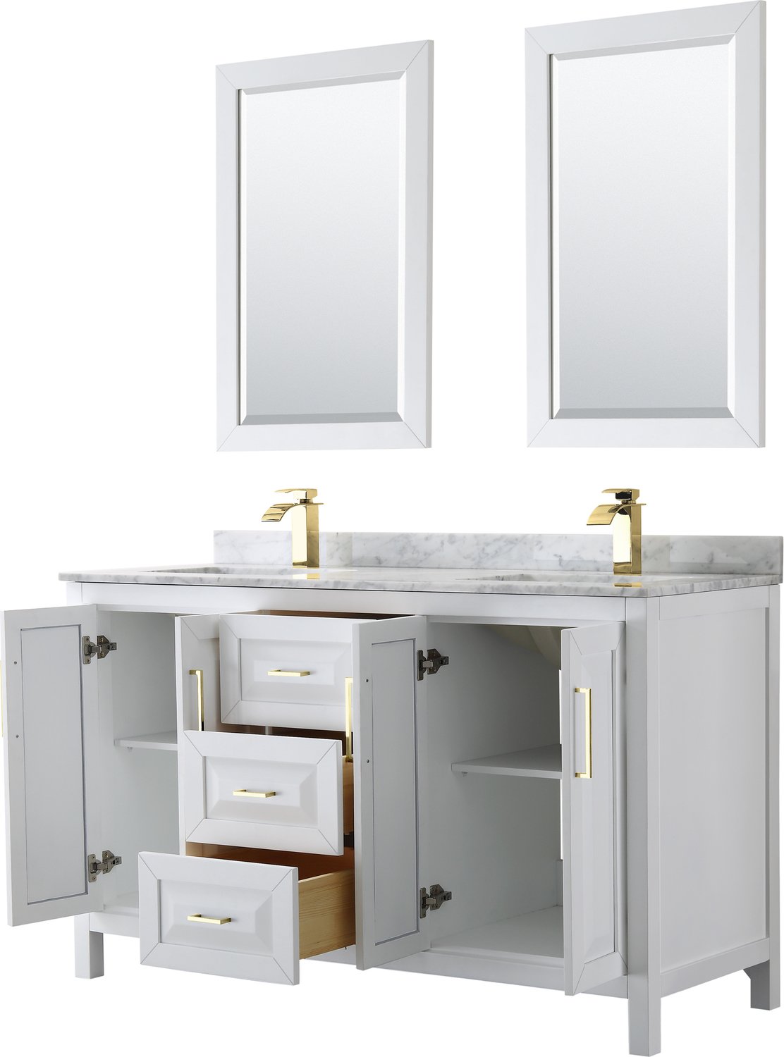 rustic sink cabinet Wyndham Vanity Set White Modern