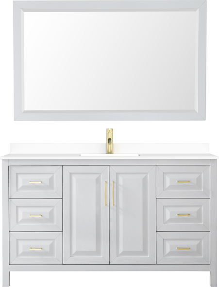 small single bathroom vanity Wyndham Vanity Set White Modern