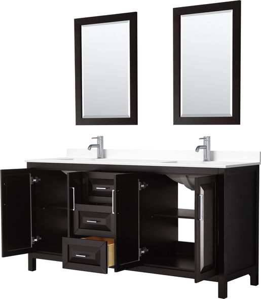 bathroom vanities that look like antique furniture Wyndham Vanity Set Espresso Modern