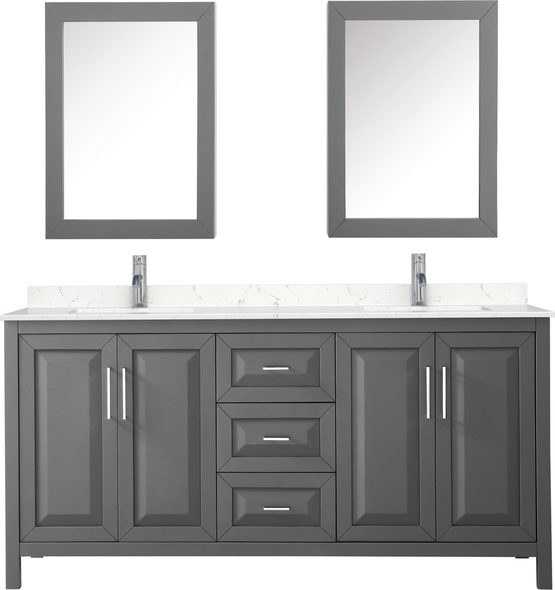 double vanity with storage Wyndham Vanity Set Bathroom Vanities Dark Gray Modern