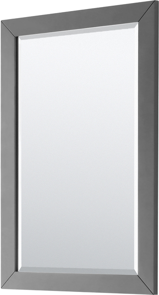 40 inch bathroom vanity with top Wyndham Vanity Set Dark Gray Modern