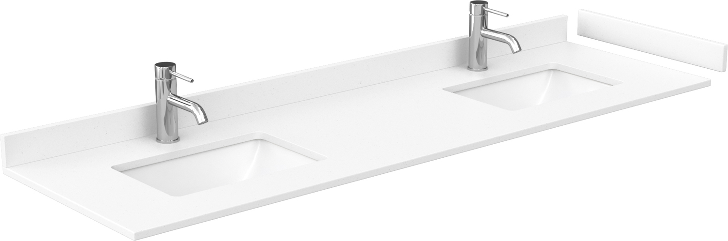 best bathroom countertops Wyndham Vanity Set White Modern