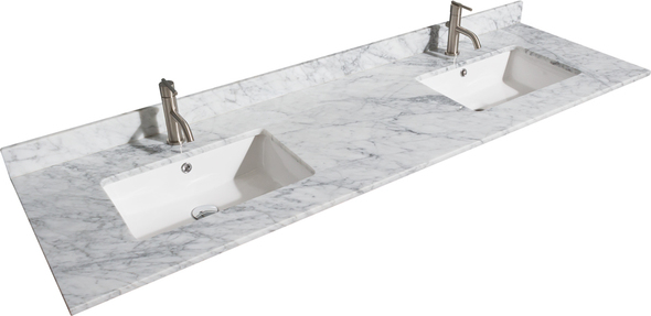 70 inch bathroom vanity top double sink Wyndham Vanity Set White Modern