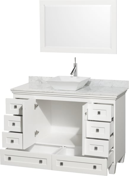 oak vanity sink Wyndham Vanity Set Bathroom Vanities White Modern