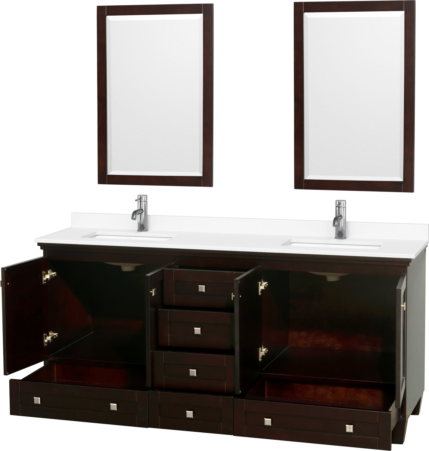 30 inch bathroom cabinet Wyndham Vanity Set Bathroom Vanities Espresso Modern