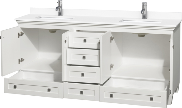 floating bathroom vanity cabinet only Wyndham Vanity Set White Modern