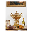 large white tray AFD Accessories/Vases Urns And Bowls Vases-Urns-Trays-Finials Antiqued Gold,Multicolored