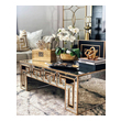 rattan garden coffee table AFD Furniture Coffee Tables Antique Gold, Antique Mirrored Affect