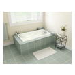 showers with bathtubs inside AandE Bathtubs Soaking Bath Tubs White High-gloss acrylic Contemporary-Modern