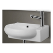 bathing bowl Alfi Bathroom Sink White Modern