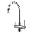 kitchen taps and handles Alfi Kitchen Faucet Kitchen Faucets Brushed Stainless Steel Modern