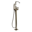 shower valve and faucet Alfi Tub Filler Brushed Nickel Modern