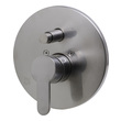 thermostatically controlled mixer shower Alfi Shower Mixer Brushed Nickel Modern