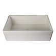 white single sink Alfi Kitchen Sink Biscuit Traditional
